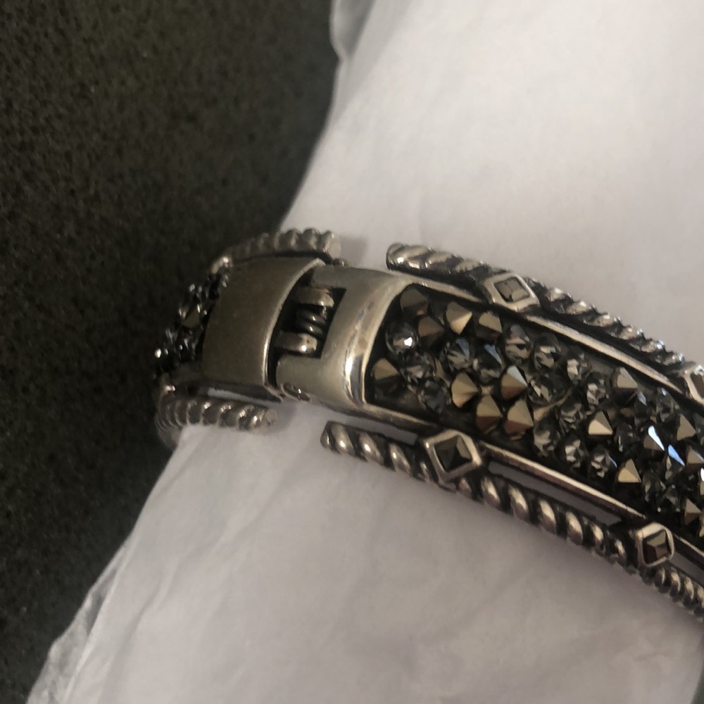 Brighton "Crystal Rocks" Bangle Bracelet - Picture 4 of 11